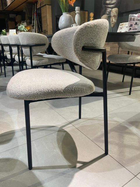 Krzesło JONA Kiezel - COCO maison - Stylowy Minimalizm i Wygoda