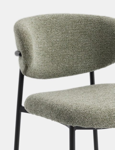 Krzesło JONA Olijfgroen - COCO maison - Naturalny Styl i Wygoda| Oliwka