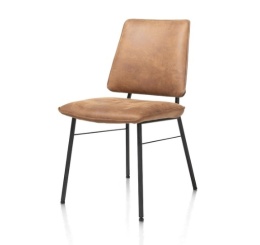 Krzesło Jadalniane FAAS / FAUSTO – Mikroskóra Taurus Koniak