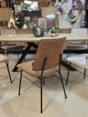 Krzesło Jadalniane FAAS / FAUSTO – Mikroskóra Taurus Koniak