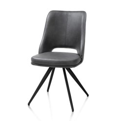 Krzesło obrotowe IAN Antracyt- Henders & Hazel - Mikrofibra Pala