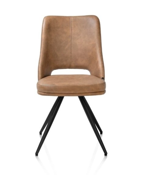 Krzesło obrotowe IAN Koniak- Henders & Hazel - Mikrofibra Pala