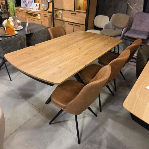 Krzesło obrotowe IAN Koniak- Henders & Hazel - Mikrofibra Pala