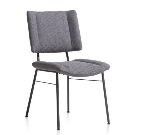 Krzesło Xooon Tatum Szara plecionka