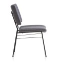 Krzesło Xooon Tatum Szara plecionka