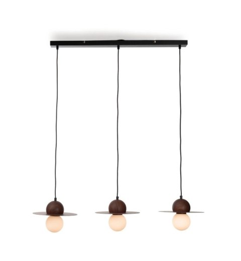 Lampa wisząca UFO 95 cm - Walnootlook & Glass - COCO maison