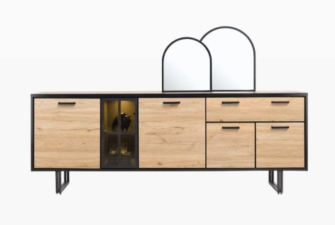 (M, defekt) Komoda 230 cm H&H AVALON/ Avalox natural VINTAGE OAK