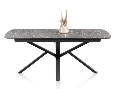 (M, od ręki) Stół Rozkładany PALACE 190-250 cm - Light Grey Marble / HPL jasnoszary