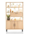 Wysoka Witryna PAVIE 125 cm - Natural Oak | Henders & Hazel