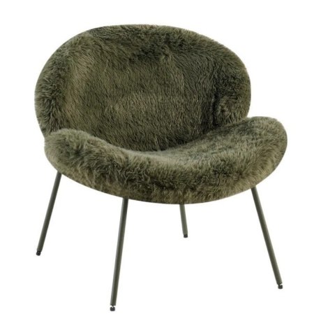 Designerski fotel Freddy - Głęboka Zieleń, COCOmaison