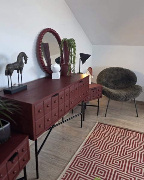 Designerski fotel Freddy - Głęboka Zieleń, COCOmaison