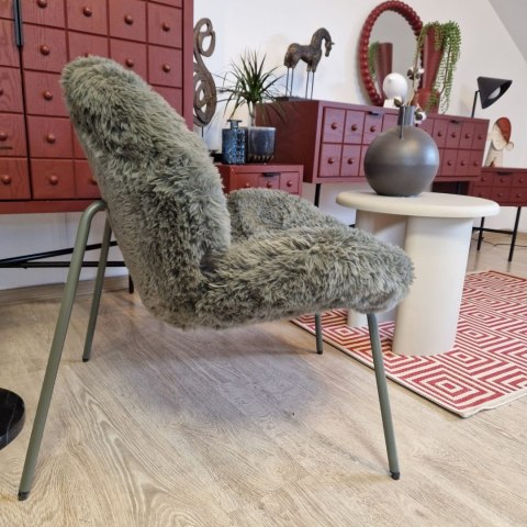 Designerski fotel Freddy - Głęboka Zieleń, COCOmaison