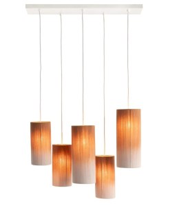 [K] Lampa Wisząca AMBRE - 5 Punktów Świetlnych | COCOmaison