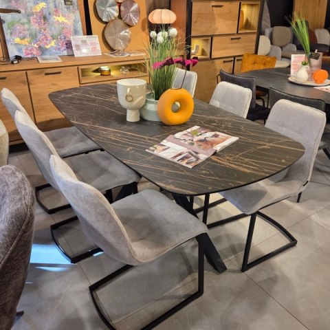 [K, T od ręki] Krzesło Henders& Hazel Kate tapicerka Livigno Grey