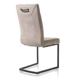 [K, od ręki] Krzesło H&H Malene Nubucco Liver