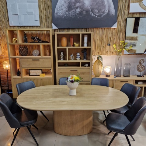 Krzesło obrotowe IAN Antracyt- Henders & Hazel - Mikrofibra Pala