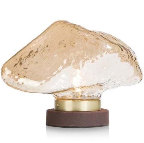 Lampa stołowa Cali - Brązowy Kamyk - COCOmaison