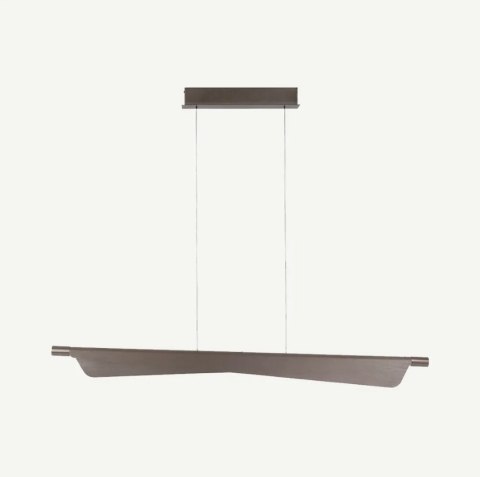 Lampa wisząca Dex - LED - Szary/Złoty - COCOmaison