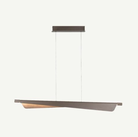 Lampa wisząca Dex - LED - Szary/Złoty - COCOmaison