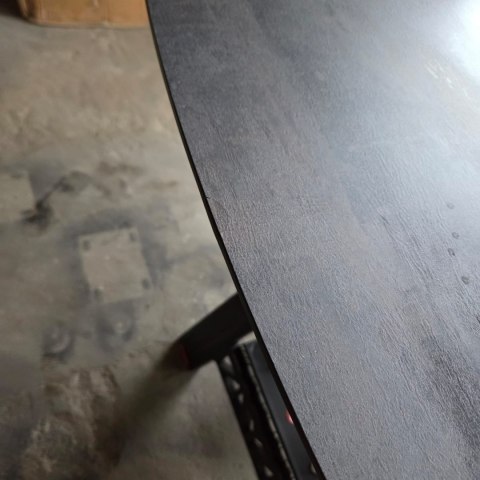 (M, defekt) Stół Xooon Masura 180 + 60 x 110 cm Antracyt szary