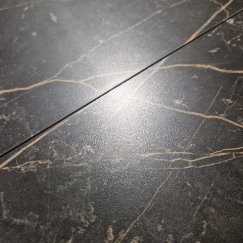 [M, od ręki defekt #1] ONYX Stół Henders& Hazel Palace ciemny marmur 190+ 60 x 110 cm klasyczne 4 nogi