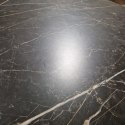 [M, od ręki defekt #1] ONYX Stół Henders& Hazel Palace ciemny marmur 190+ 60 x 110 cm pająk