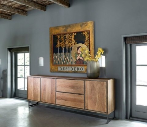 Obraz Ręcznie Malowany 3D "Pożądanie" - Leśna Nimfa z Tabliczką