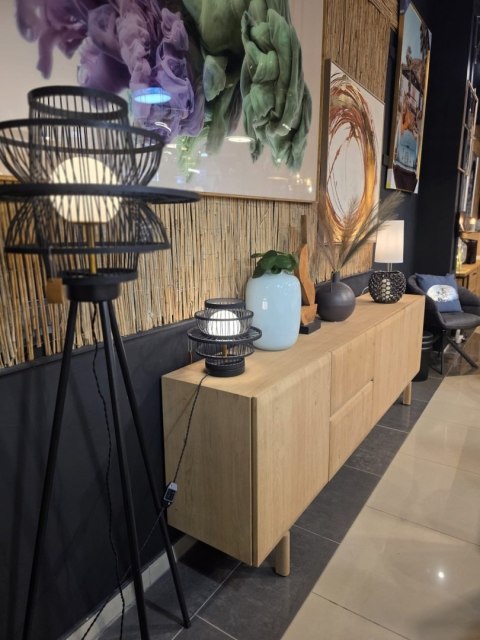 [R] Komoda AZULO 240 cm - Natural Sand - Henders & Hazel