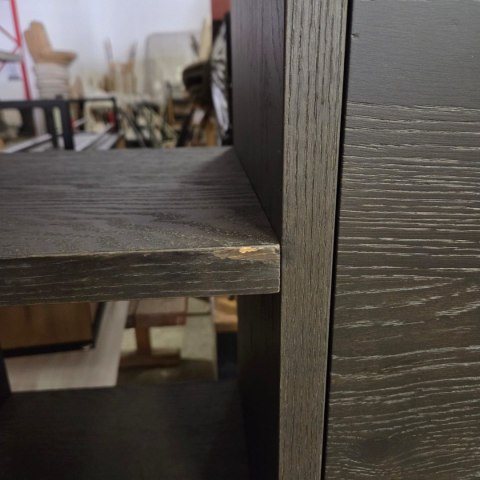 Regał/ parawan LUGANA - Onyx, Fornir Dębowy, 216 cm | Xooon