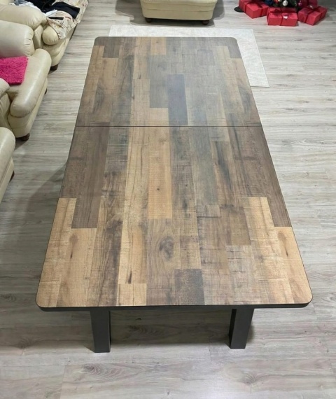 Stół H&H Avalox/ Avalon 190 + 60 x 98 cm DRIFTWOOD nogi X/V/4