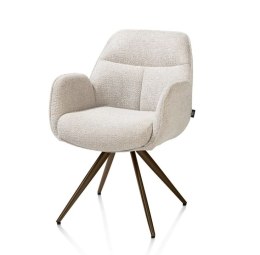 [na zamówienie] Krzesło obrotowe PIPPA - Sevilla Crème - Henders & Hazel