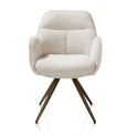 [na zamówienie] Krzesło obrotowe PIPPA - Sevilla Crème - Henders & Hazel