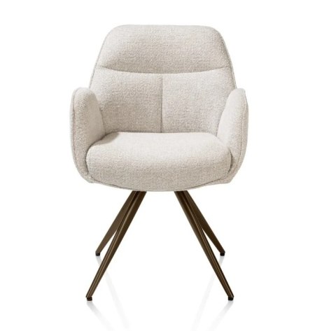 [od ręki, R] Krzesło obrotowe PIPPA - Sevilla Crème - Henders & Hazel