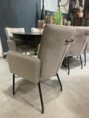 Fotel jadalniany EDEN – Jasnoszara Plecionka, Design Henders & Hazel