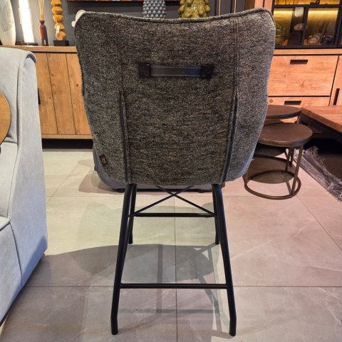 Designerski Hoker CHIARA - Tkanina Szenilowa ENZO Oliwka, Henders & Hazel