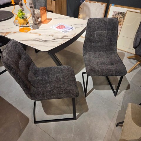 [K, T od ręki] Krzesło Henders& Hazel Kate tapicerka Livigno Antracyt