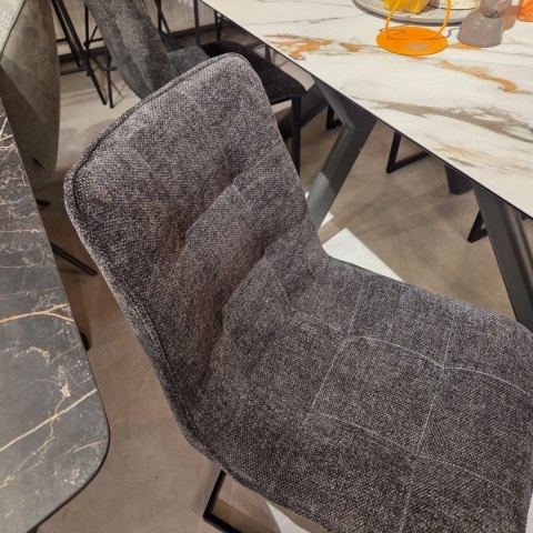 [K, T od ręki] Krzesło Henders& Hazel Kate tapicerka Livigno Antracyt