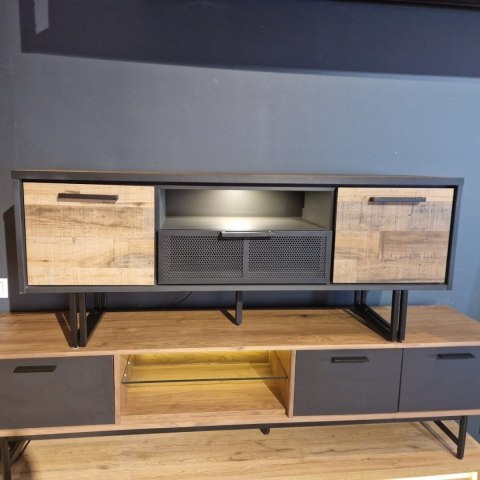 [K, defekt #1] Szafka RTV 150 cm H&H Avalon/ Avalox driftwood