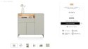 (M, defekt) Nowoczesna Komoda Dressette NOON Xooon 148 cm Silk Grey