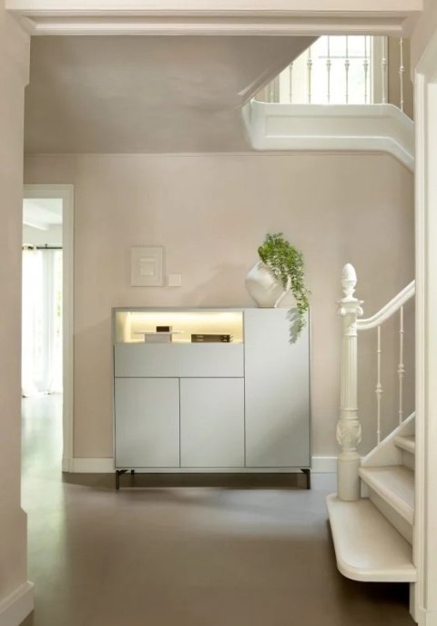 (M, defekt) Nowoczesna Komoda Dressette NOON Xooon 148 cm Silk Grey