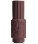 Wazon Ceramiczny ALEX – 40 cm, Burgundowy Mat, COCO maison