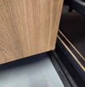 [K, defekt] Wysoka komoda H&H Avalon/ Avalox natural VINTAGE OAK
