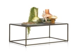 Stolik kawowy COCO maison STAND UP 100x50 cm - dwustronny blat, złoty