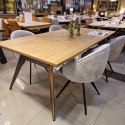 [na zamówienie] Ekskluzywne Krzesło Obrotowe OWEN XOOON - Kolor Kiezel, Mikrofibra Calabria & Chenille Enzo