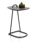 [K, defekt] Ekskluzywny Stolik pod Laptopa MASURA - XOOON | Blat HPL (Primo Laminato), Metalowy Stelaż, kolor blaru ANTRACYT