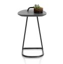 [K, defekt] Ekskluzywny Stolik pod Laptopa MASURA - XOOON | Blat HPL (Primo Laminato), Metalowy Stelaż, kolor blaru ANTRACYT