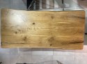 [K, od ręki] Stół dębowy MASIV kolor Klasyk 210 x 100 cm - Lity dąb 5 cm, żywica transparentna