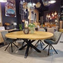 [R, od ręki] Rozkładany stół Metalox 150 + 40 x 130 cm