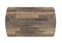 [K, od ręki] Rozkładany Stół Jadalniany PAVALON 170-230 cm - Blat HPL Primo Laminato Driftwood - Centralna Noga Designerska