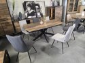[K, od ręki] Rozkładany Stół Jadalniany PAVALON 170-230 cm - Blat HPL Primo Laminato Driftwood - Centralna Noga Designerska